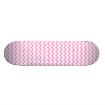 Chevron rose skateboards customisés