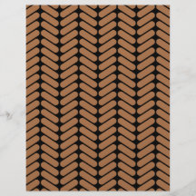 Chevrons de Brown, semblables au motif du tricotag Prospectus