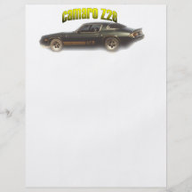 Chevy :  Camaro Z28 Prospectus Customisé