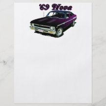 Chevy :  Nova Prospectus Customisé
