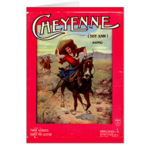 Cheyenne Carte De Vœux