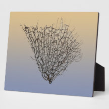 Chic Undersea Black Sea Fan Plaque
