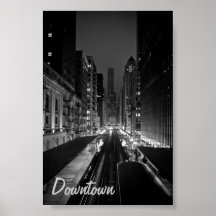 Chicago du centre affiche