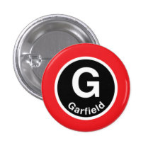 Chicago L ligne rouge de Garfield Pin's