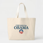 CHICAGO pour la coutume d'Obama votre ville person Sacs Fourre-tout