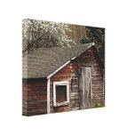 Chicken Coop in Spring Gallery Wrap Canvas