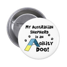 Chien australien d'agilité de berger badges