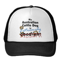 Chien australien extrêmement vilain de bétail casquettes de camionneur