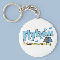 Chien australien Flyball de bétail porte-clés