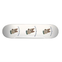 Chien Bratty Brattitude d'Ausky Skateboards Cutomisables