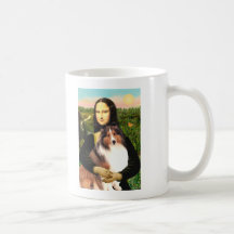 Chien de berger de Shetland 7b - Mona Lisa Tasse