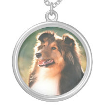 Chien de berger de Shetland Pendentif