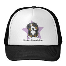 Chien de montagne de Bernese d'étoile de Kawaii Casquettes De Camionneur