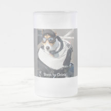 Chien de porc - soutenu pour boire ! tasse