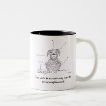 Chien de Raggy - un karma plus calme ! Mug À Café