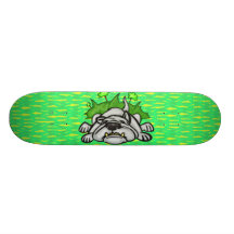 Chien de sommeil skateboards personnalisés