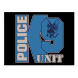 Chien d'unité de la police K9 Cartes Postales