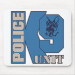Chien d'unité de la police K9 Tapis De Souris