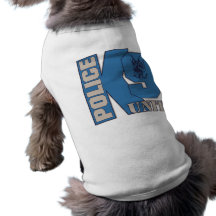 Chien d'unité de la police K9 Manteaux Pour Animaux Domestiques