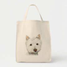 Chien en pastel de Westie Sacs