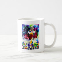 CHIEN ET BUTTERFLY.jpg Tasse