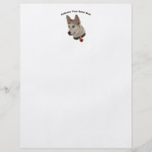 Chien intérieur de gosse d'Ausky Prospectus Personnalisés