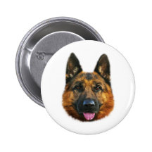 Chien K-9 alsacien de berger allemand Badges Avec Agrafe