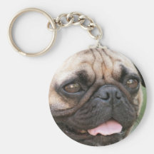 Chien Keychain de carlin Porte-clef