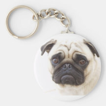 Chien Keychain de carlin Porte-clef