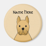 Chien mignon aimant pour réfrigérateur