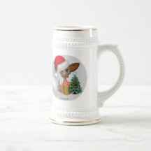 Chien Mousey de Noël Mugs