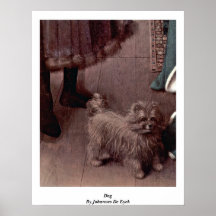 Chien par Johannes De Eyck Affiches