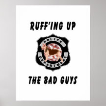 Chien policier K9 Poster