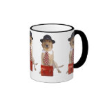 Chien professionnel tasse à café