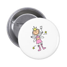 Chiffre bouton de bâton de fée de dent badge avec épingle