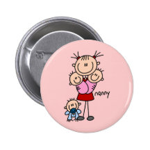 Chiffre de bâton de bonne d'enfants badge