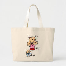 Chiffre de bâton de bonne d'enfants sac fourre-tout