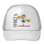 chiffre de bâton de pom-pom girl des années 1980 casquettes
