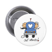 Chiffre de bâton juste marié badges