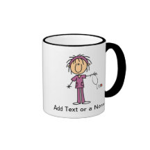 Chiffre femelle blanc T-shirts et cadeau de bâton  Mugs À Café