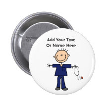 Chiffre masculin T-shirts et cadeaux de bâton d'ai Badge