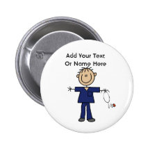 Chiffre masculin T-shirts et cadeaux de bâton d'ai Badges