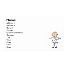 Chiffre masculin T-shirts et cadeaux de bâton d'in Carte De Visite