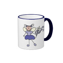 Chiffre pourpre tasse de bâton d'ange