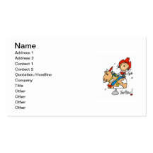 Chiffre T-shirts et cadeaux de bâton de baie d'aub Carte De Visite