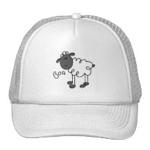 Chiffre T-shirts et cadeaux de bâton de moutons Casquettes