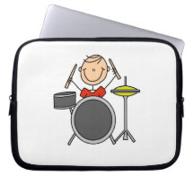 Chiffre T-shirts et cadeaux masculins de bâton de  Trousse Pour Ordinateur Portable