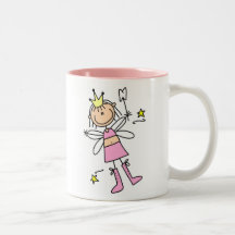 Chiffre tasse de bâton de fée de dent