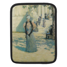 Childe Hassam - caractères à la lumière du soleil Housses iPad