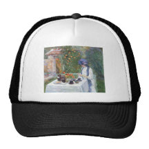 Childe Hassam - le service à thé de Terre-Cuits Casquettes